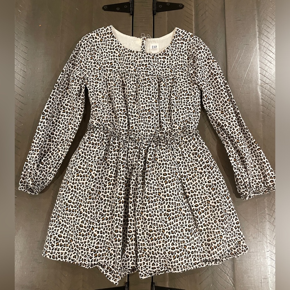 Gap xs leopard dress.